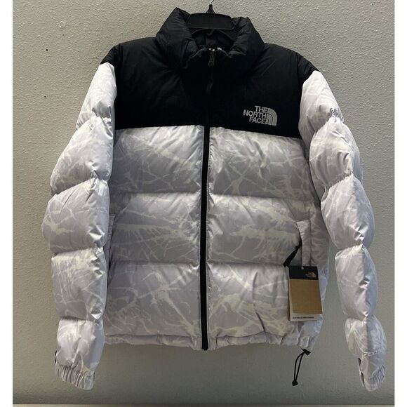 The North Face Women Sz XL 1996 Retro Nuptse 700-Down Hooded Jacket Lavender $33 - Picture 12 of 15